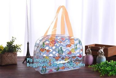 pvc shoulder bag large capacity tote bag for women, laser shoulder bag pvc leather tote bag, Studded Clear Tote/PVC shou