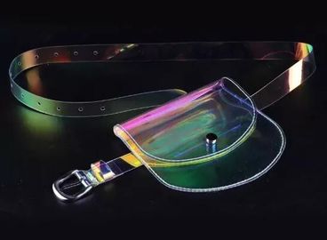 Laser PVC Sports Belt Bag,Waist Bag,Fanny Pack, Waist Bag Case Pouch Clear pvc sports waist bag / transparent belt, bag