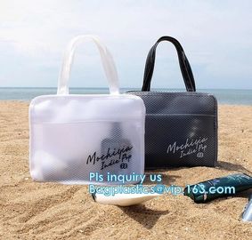 cosmetic mesh zipper bag for promotional gifts and cosmetics, Nylon Mesh Makeup Cosmetic Bag Clear Mesh Make up Cosmetic