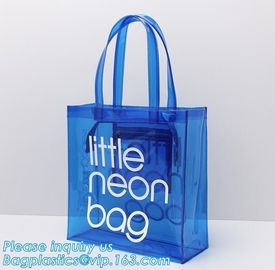 Plastic Bag OEM Custom PVC PP Printed Plastic Shopping Bag, poly packaging bag with handle, net bag,swimming bag,mesh ba