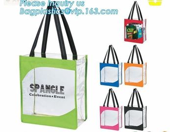 Biodegradable Recyclable PVC Clear Shopping Plastic Gift Bags, PVC Toy Plastic Bag with Card Header, Die Cut Custom Plas