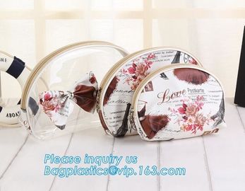 Storage PVC bag,clear pvc cosmetic bag with zipper ,clear pvc bag, TPU or PVC Cosmetic Travel Bag for Ladies, toiletry k