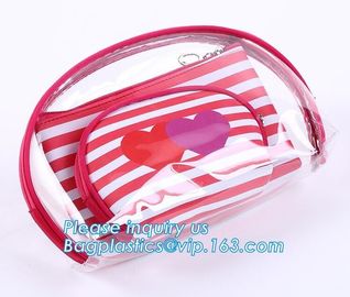 toiletry kits pvc zipper pouch makeup bag cosmetic travel organizer, Travelling Fashion Clear PVC Cosmetic Bag, clutch