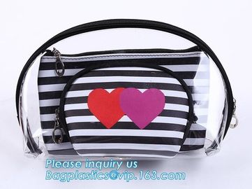 toiletry kits pvc zipper pouch makeup bag cosmetic travel organizer, Travelling Fashion Clear PVC Cosmetic Bag, clutch