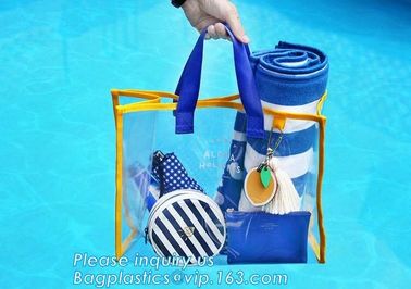 Custom Women Men Lady Single Clear Waterproof PVC Shoulder Bag, Sling Shoulder Clear PVC Crossbody Bag, Shoulder Bag wit