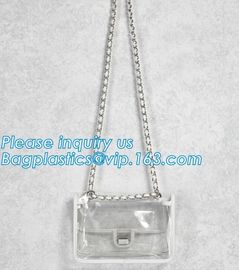 Promotional Transparent Plastic Heat Seal Sewing Zipper Makeup Bag Clear PVC Cosmetic Bag, travel pvc cosmetic bags, pac