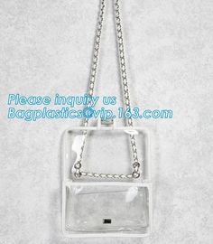 Promotional Transparent Plastic Heat Seal Sewing Zipper Makeup Bag Clear PVC Cosmetic Bag, travel pvc cosmetic bags, pac