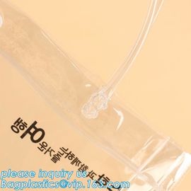 promotional eco pu polyester pvc cosmetic bags, rainbow star fashion PVC transparent cosmetic case cosmetic bag, eva bag