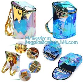 Multi-pockets School Backpack Outdoor Backpack, Multi-pockets School Backpack, PVC transparent backpack for beach, pack