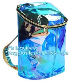Multi-pockets School Backpack Outdoor Backpack, Multi-pockets School Backpack, PVC transparent backpack for beach, pack