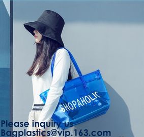 Designer Bag,Lady Fancy Bag,Wholesale PVC Beach Bag,Women Summer Beach Bag Vinyl PVC Tote Handbags Shoulder bags