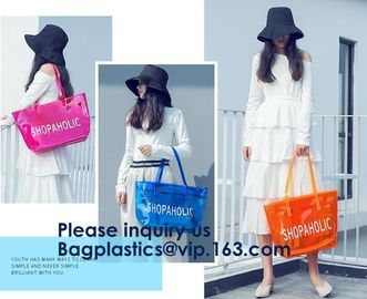 Designer Bag,Lady Fancy Bag,Wholesale PVC Beach Bag,Women Summer Beach Bag Vinyl PVC Tote Handbags Shoulder bags