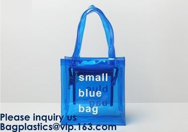 Stylish Waterproof Transparent Clear Tote PVC Beach Bag,Girls Fancy Clear Transparent Pvc Handbag Beach Shoulder Sling