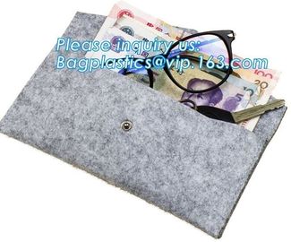 Felt laptop bag Felt mobile phone bag felt sunglasses case Felt purse felt card bag,Felt document bag Felt cosmetic bag