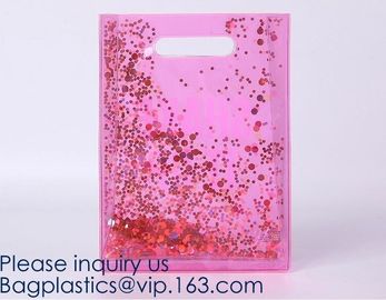 OEM And ODM Bulk Order Small PVC Clear Women Shopping Bags Clear Handbags Good Quality Shopper,eco shopper shopping bag