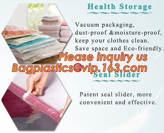 Hot sale nylon PE laminated plastic vacuum storage bag for clothes, super-large vacuum storage compression jumbo bag