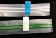 Eco-friendly PE two Track Vacuum Plastic Zipper,PE Hermetic Seal Zipper, pvc zipper puller locking zipper pull
