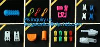Easy tear transparent plastic PE food bag zipper, Plastic Colored Double Line zipper, PE zipper for zipper bag with zipp