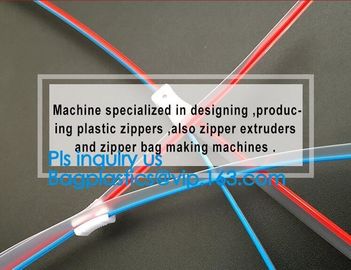 Eco-friendly press lok zipper, double slider pe press lok zipper, waterproof press lok zipper, press lok zipper, SLIDER