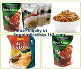 Stand Up Zipper Oven Microwave Cooking Bags /Retort Pouch/Microwave Bag For Liquid Organic Soup Packaging Bagease