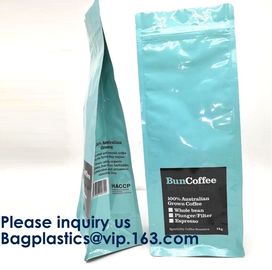 Reusable Side Gusset Coffee Bag Inside Aluminum Foil Coffee Packing With Valve,Aluminum Foil Vacuum Packing Bag, Zipper