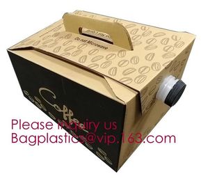 2L/3L/5L Disposable Coffee Bag In Box With Valve Coffee Box Dispenser Bag In Box Bags, Wine Carriers, Juice Beverage Bag