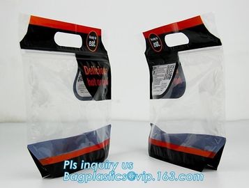 Plastic Zip lockk bag for chicken packing/microwaveable chicken bags/anti-fog plastic, Roast chicken package bag