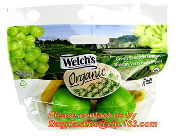 Fruit Packaging Bag for grape/cherry/fruit, Plastic Fruit Grape Cherry Vegetable Packing Protection Bag, Sweet Cherries