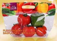 fresh fruit plastic bag for packaging cherry, Bag For Fresh Fruit Sweet Cherry, Coin or U shape grape bag