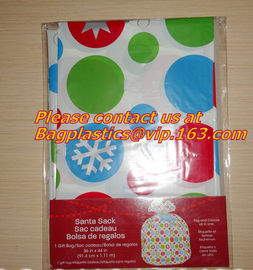 Giant gift packs birthday polWedding Gift Decorative Square Bottom Packaging Candy Bags for Giant Plastic Christmas Bags