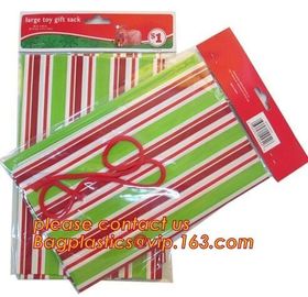 Christmas Designs Gift Bags Plastic Poly Bag Jumbo/Giant/XLarge with Tag,giant plastic christmas gift bags for big gifts