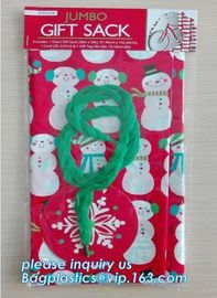 Giant Christmas Gift Treat Sacks Jumbo Plastic Toys Bags,Sacks Jumbo Plastic Toys Bags,Large Toy Gift Sacks Merry Xmas S