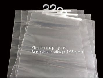 Hanger Packing cloth hanger Bag For Clothes,hanger zipper bag/PVC underwear bag/PVC packaging bag,bagease, bagplastics