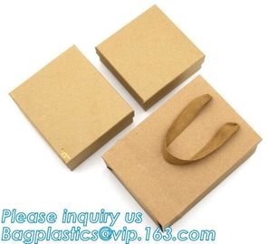 Customized size paper costume packaging box custom luxury carton jewellery paper gift packaging box with ribbon bagease