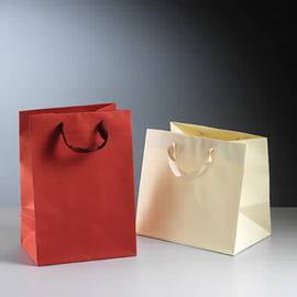 luxury famouse brand packaging texured brown paper shopping bags for watch jewelry underware