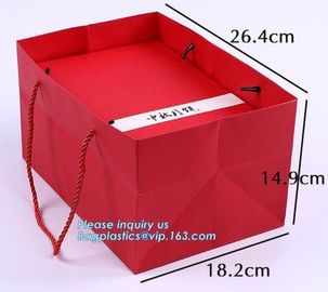 Custom High-End Paper Bags With Your Own Logo Promotional Luxury OEM Design Gold Foil Logo Wedding Custom Paper Gift Bag