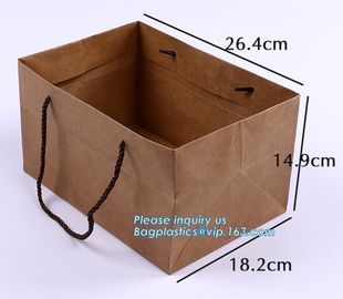 Custom High-End Paper Bags With Your Own Logo Promotional Luxury OEM Design Gold Foil Logo Wedding Custom Paper Gift Bag