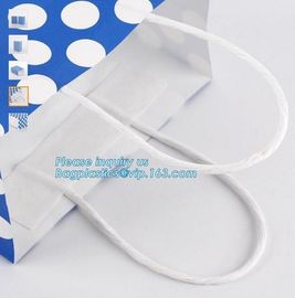 China Manufacturer White Luxury Printed Christmas Gift Custom Shopping Kraft Paper Packaging Bag，fashionable custom shop