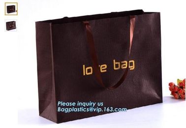 Luxury tea souvenir bag custom rope handle paper packaging bags for food,Personality And Fashion medium gift carrier pap