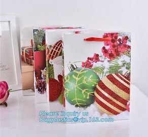 Luxury Custom Paper Carrier Bags Words With UV Finishes,Factory Direct Made Cheap Price Customized White Kraft Paper Gif