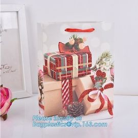 Luxury Custom Paper Carrier Bags Words With UV Finishes,Factory Direct Made Cheap Price Customized White Kraft Paper Gif