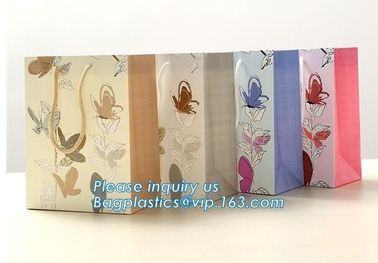 Retail Boutique Gift Carrier Packaging Custom Black Design Luxury Paper Shopping Bag With Logo paper carrier shopping ca