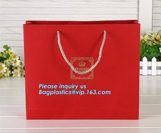 Luxury Recyclable Custom Personalized Design Glossy Tote Carrier Packaging Paper Bags For Gift, bagplastics. bagease pac