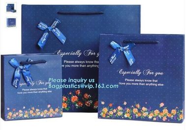 Luxury Paper Carrier Bag for Suit,Luxury Printed Paper Carrier Bag For Cosmetic,recyclable custom logo luxury paper carr