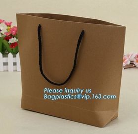 Cheap custom kraft brown paper bag China wholesale,Christmas custom luxury gift food grade bakery Paper cake and bread p