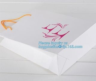 Christmas custom luxury gift food grade bakery Paper cake and bread packaging box carry Bag cut handle logo wholesale