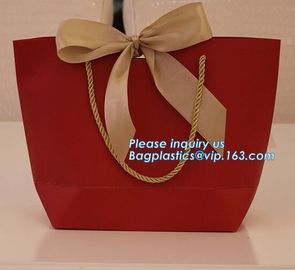custom-made thank you rose luxury gift bags,Boutique High - End Custom Premium Paper Bags , Custom Printed Carrier Bags