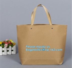 Design Luxury White Custom Craft Recycle Wine Bottle Carrier Packing Bag Gift Shopping Printed Kraft Paper Bag With Hand