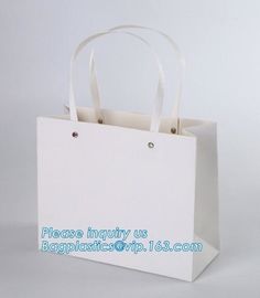 China Manufactures Small Blue Luxury Carrier Wedding Custom Logo Printed Paper Gift Bag With Handle,bagplastics, bagease
