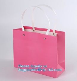 China Manufactures Small Blue Luxury Carrier Wedding Custom Logo Printed Paper Gift Bag With Handle,bagplastics, bagease